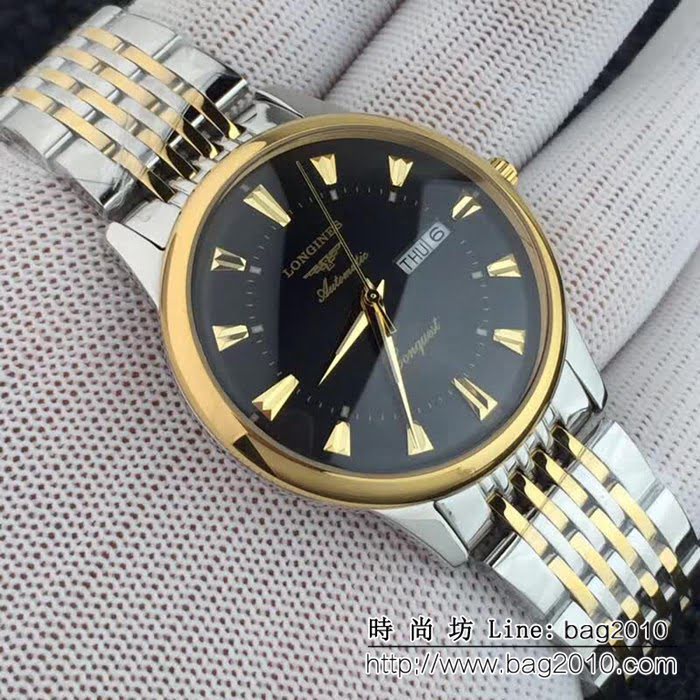 LONGINES浪琴 高貴時尚 西鐵城機芯男士精品腕表 WSS2469